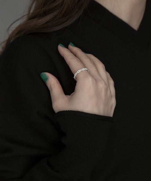 SMELLY（スメリー）の「silver925ツイストリング（リング・レディース・シルバー/ゴールド・-）」の2枚目の写真