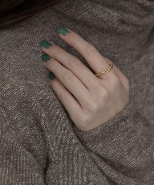 SMELLY（スメリー）の「silver925ツイストリング（リング・レディース・シルバー/ゴールド・-）」の5枚目の写真