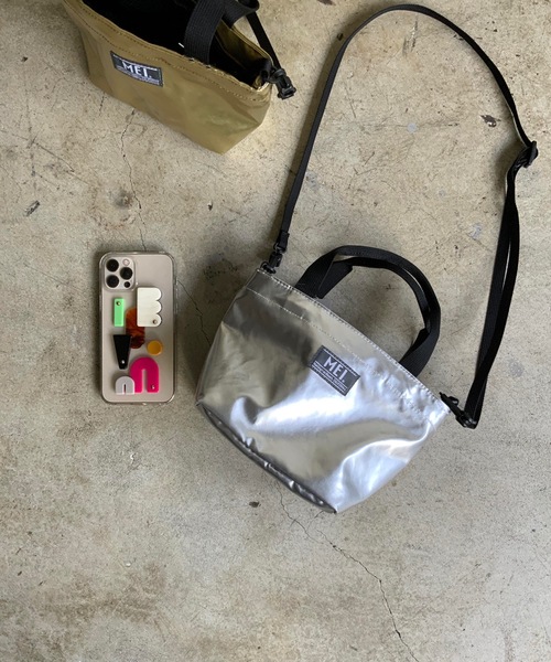 MEI(メイ)の「MEI:METALLIC MINI TOTE メタリック ミニトート(トートバッグ・レディース・シルバー/ゴールド・FREE)」の8枚目の写真