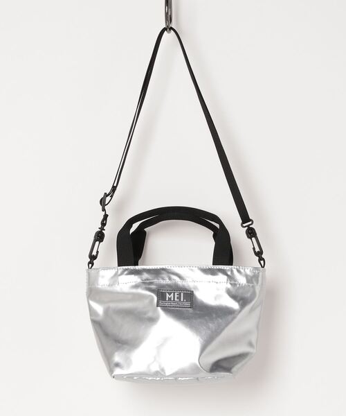 MEI(メイ)の「MEI:METALLIC MINI TOTE メタリック ミニトート(トートバッグ・レディース・シルバー/ゴールド・FREE)」の10枚目の写真