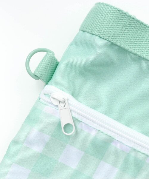 algy（アルジー）の「ALGYギンガム　３WAYリュック_撥水加工（バックパック/リュック・キッズ・ブラック/ミント・FREE）」の14枚目の写真