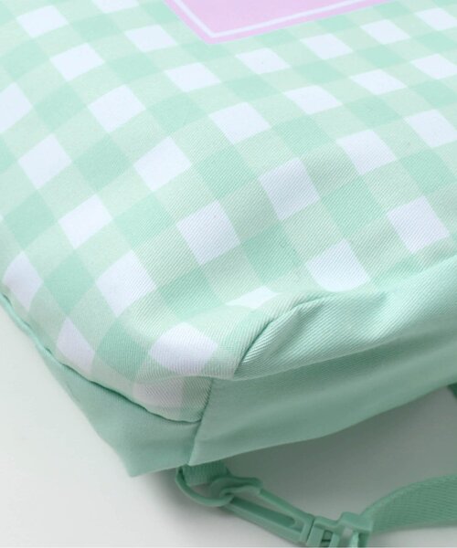 algy（アルジー）の「ALGYギンガム　３WAYリュック_撥水加工（バックパック/リュック・キッズ・ブラック/ミント・FREE）」の9枚目の写真