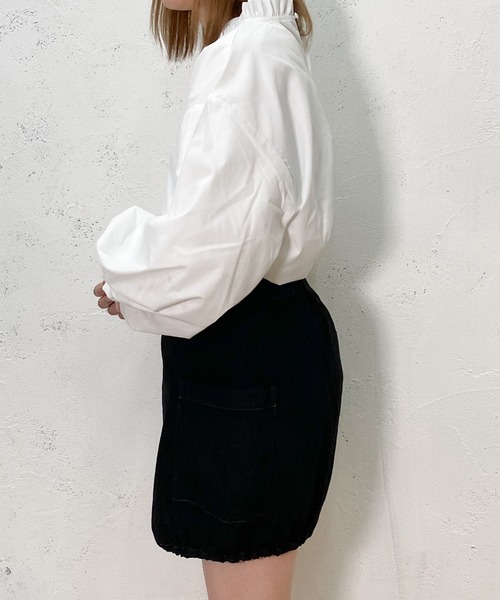 PairPair(ペアペア)の「ローズ刺繍ブラウス(シャツ/ブラウス・レディース・ブラック/オフホワイト・FREE)」の19枚目の写真