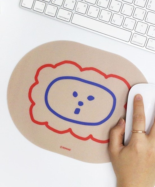 Brunch Brother(ブランチブラザー)の「Romane corp./BRUNCH BROTHER Desk pad 2271818(PCグッズ・レディース・ライトブルー/ライトベージュ/レッド/ベージュ・XX-SMALL)」の1枚目の写真