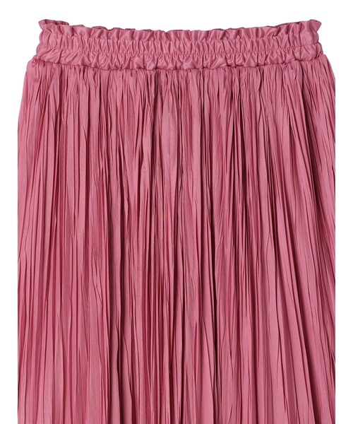 earth music&ecology（アースミュージックアンドエコロジー）の「ワッシャープリーツスカート*（スカート・レディース・チャコールグレー/ライトベージュ/ピンク系その他2・FREE）」の14枚目の写真