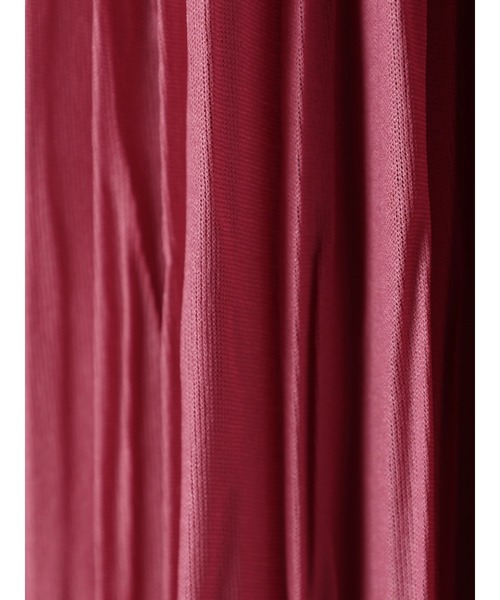 earth music&ecology（アースミュージックアンドエコロジー）の「ワッシャープリーツスカート*（スカート・レディース・チャコールグレー/ライトベージュ/ピンク系その他2・FREE）」の5枚目の写真