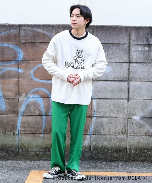 SENSE OF PLACE by URBAN RESEARCH（センスオブプレイスバイアーバンリサーチ）の「『ユニセックス』『別注』UCLAカレッジロゴロングTシャツ B（Tシャツ/カットソー・メンズ・ホワイト・MEDIUM/LARGE/X-LARGE）」の8枚目の写真