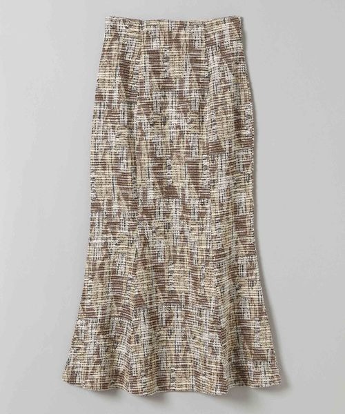 JEANASIS（ジーナシス）の「マルチガラジャガードマーメイドスカート/271050（スカート・レディース・パープル系その他/ベージュ系その他/ブルー系その他/グリーン系その他・SMALL/MEDIUM）」の12枚目の写真