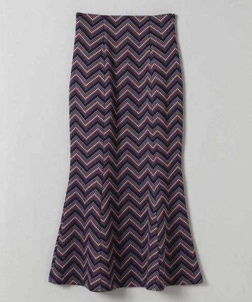 JEANASIS（ジーナシス）の「マルチガラジャガードマーメイドスカート/271050（スカート・レディース・パープル系その他/ベージュ系その他/ブルー系その他/グリーン系その他・SMALL/MEDIUM）」の13枚目の写真