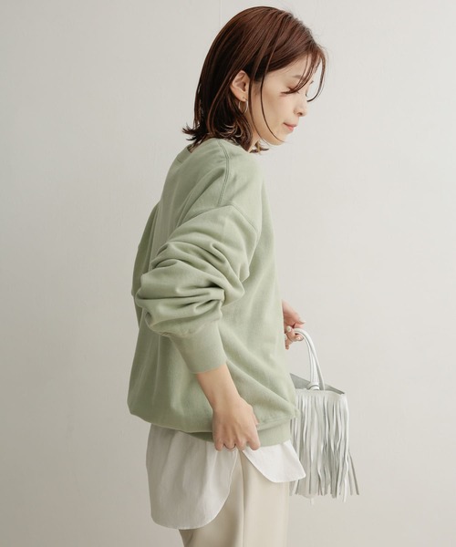 URBAN RESEARCH DOORS(アーバンリサーチドアーズ)の「クルーネックプルオーバーブラウス(シャツ/ブラウス・レディース・オフホワイト・1)」の4枚目の写真