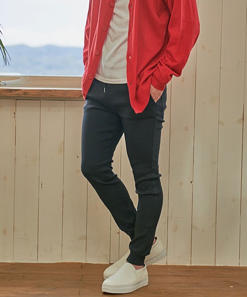 SILVER BULLET(シルバーバレット)の「『vicci/ヴィッチ』スーパーストレッチジョガーパンツ(チノパンツ・メンズ・ホワイト/ブラック/ネイビー/ベージュ・S/M/L/XL)」の22枚目の写真