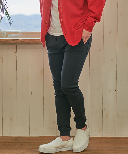 SILVER BULLET(シルバーバレット)の「『vicci/ヴィッチ』スーパーストレッチジョガーパンツ(チノパンツ・メンズ・ホワイト/ブラック/ネイビー/ベージュ・S/M/L/XL)」の19枚目の写真