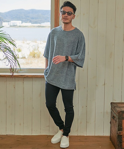 SILVER BULLET(シルバーバレット)の「『vicci/ヴィッチ』スーパーストレッチジョガーパンツ(チノパンツ・メンズ・ホワイト/ブラック/ネイビー/ベージュ・S/M/L/XL)」の15枚目の写真