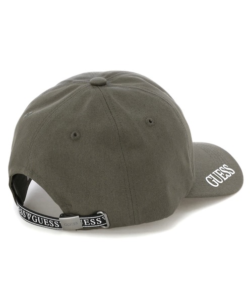 Guess（ゲス）の「Logo Baseball Cap（キャップ・メンズ・グレー/ブラック/カーキ/ベージュ/ホワイト・ONE SIZE）」の8枚目の写真