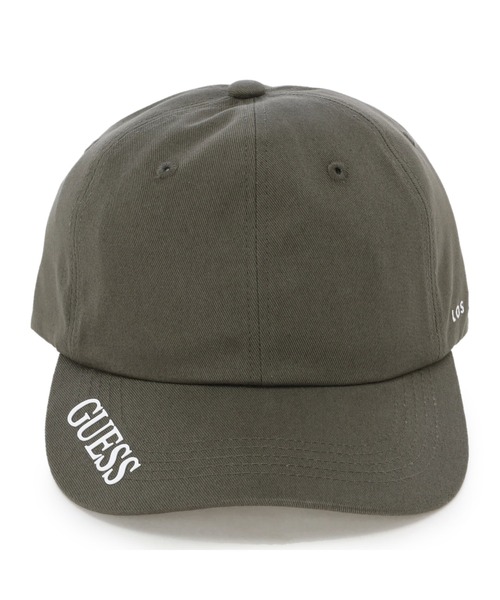 Guess（ゲス）の「Logo Baseball Cap（キャップ・メンズ・グレー/ブラック/カーキ/ベージュ/ホワイト・ONE SIZE）」の7枚目の写真