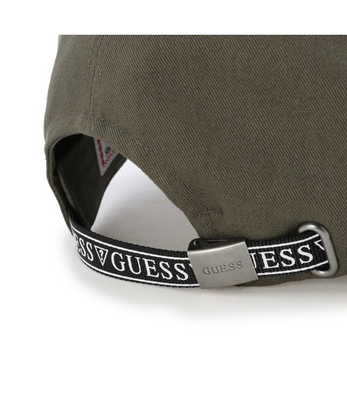 Guess（ゲス）の「Logo Baseball Cap（キャップ・メンズ・グレー/ブラック/カーキ/ベージュ/ホワイト・ONE SIZE）」の9枚目の写真