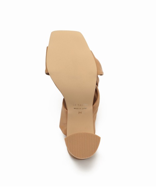 LE TALON（ルタロン）の「6cmソフトツイストサンダル（サンダル・レディース・アイボリー/キャメル/ブラック系その他・MEDIUM/LARGE/SMALL/X-LARGE/X-SMALL）」の10枚目の写真