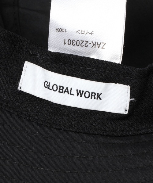 GLOBAL WORK(グローバルワーク)の「撥水2WAY/UVバケハ/268790(ハット・レディース・ブラック/ブラウン/グリーン・FREE)」の10枚目の写真
