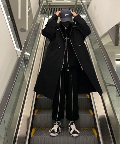 ロングローブコート 韓国 asclo ASCLO（エジュクロ）の「ASCLO シャドウガウンコート（チェスター