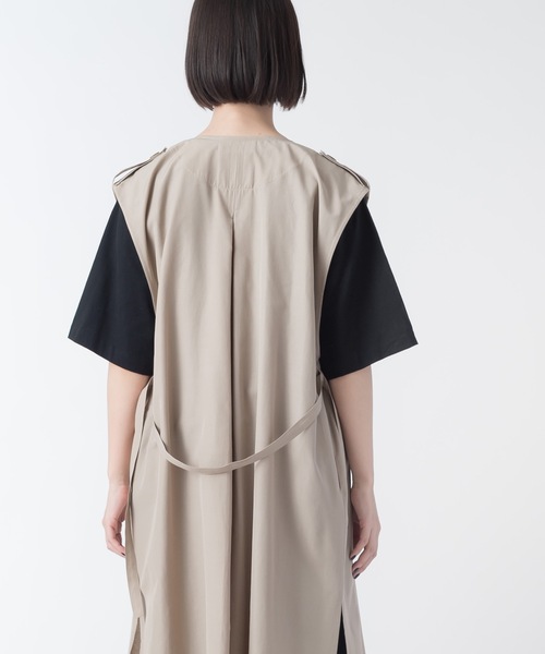 La SRIC（ラスリック）の「La SRIC / ロングトレンチジレ（その他アウター・レディース・ベージュ/ブラック・38）」の22枚目の写真