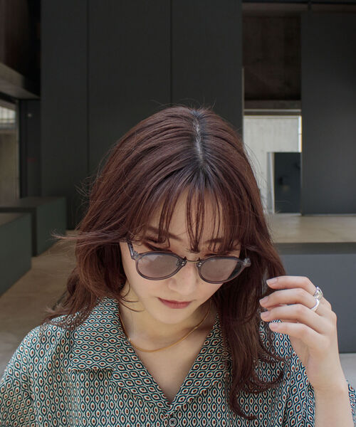 GLOSTER(グロスター)の「【GLOSTER/グロスター】クラウンパント メタルブリッジ カラーレンズ サングラス(サングラス・メンズ・ブルー/ブラック系その他/グレー系その他/ブラウン系その他・FREE)」の12枚目の写真