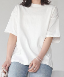 【IAMUSE】シンプルクルーネックTシャツS0028
