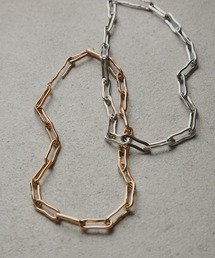 COLOR TOKYO ACCESSORIES | ニュアンススクエアチェーンネックレス(ネックレス)