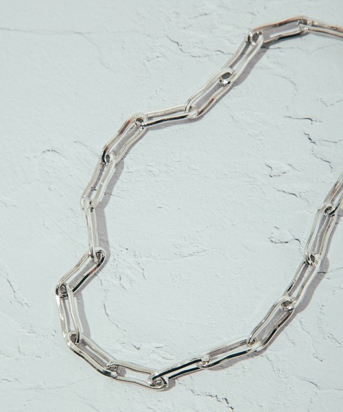 COLOR TOKYO ACCESSORIES（カラートウキョウアクセサリー）の「ニュアンススクエアチェーンネックレス（ネックレス・レディース・Silver/GOLD ・FREE）」の7枚目の写真