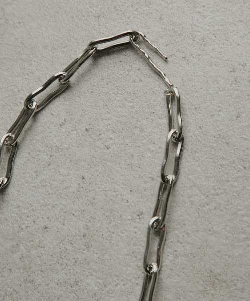 COLOR TOKYO ACCESSORIES（カラートウキョウアクセサリー）の「ニュアンススクエアチェーンネックレス（ネックレス・レディース・Silver/GOLD ・FREE）」の12枚目の写真