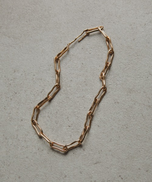 COLOR TOKYO ACCESSORIES（カラートウキョウアクセサリー）の「ニュアンススクエアチェーンネックレス（ネックレス・レディース・Silver/GOLD ・FREE）」の14枚目の写真