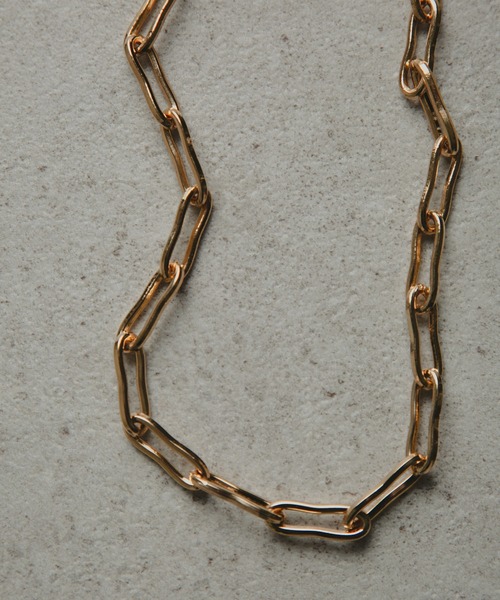 COLOR TOKYO ACCESSORIES（カラートウキョウアクセサリー）の「ニュアンススクエアチェーンネックレス（ネックレス・レディース・Silver/GOLD ・FREE）」の16枚目の写真