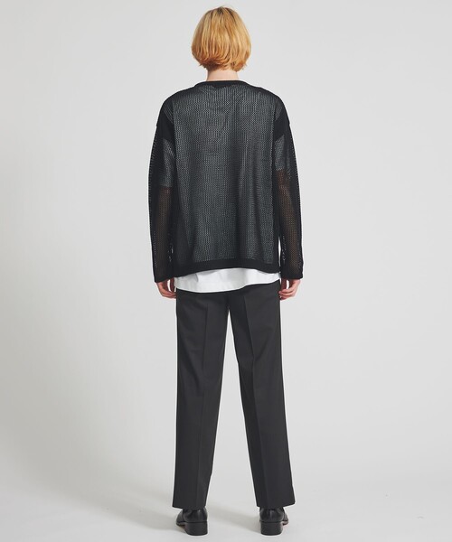 超可爱 YARN CODE MESH KNIT（ニット/セーター）｜LiNoH（リノー L/S トップス