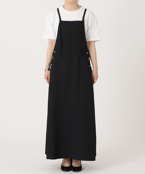 JOURNAL STANDARD(ジャーナルスタンダード)の「エアーツイルサロペット(ワンピース・レディース・ブラック/カーキ・38/36)」の18枚目の写真