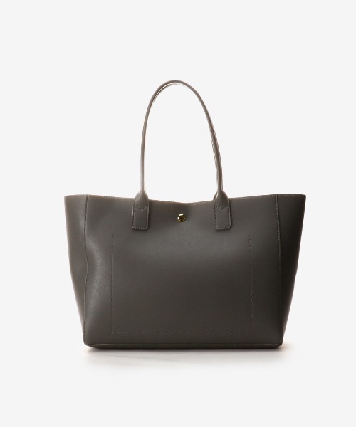 & chouette（アンドシュエット）の「フロントポケット A4対応トート（トートバッグ・レディース・グレイッシュベージュ/ブラック/グレー/ライトグレー/ベージュ/ミント・FREE）」の20枚目の写真