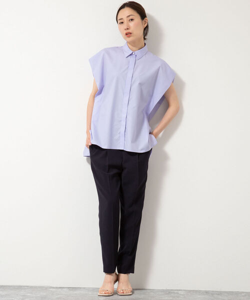 NOLLEY’S(ノーリーズ)の「ウォッシャブル2WAYストレッチテーパードパンツ(その他パンツ・レディース・ベージュ/ネイビー/ベビーピンク・36/40/38)」の21枚目の写真
