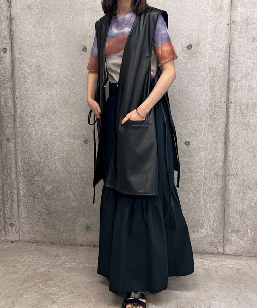 byYOUANCE（バイユアンス）の「シアーメロウプリントT（Tシャツ/カットソー・レディース・ブラック系その他/アニマル/オレンジ系その他/ブルー系その他/その他1/その他2/その他3・FREE）」の16枚目の写真