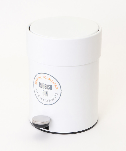 LBC（エルビーシー）の「ロント・ペダルビン（ダストボックス・レディース・ホワイト/グリーン・FREE）」の3枚目の写真