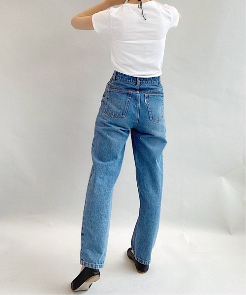 Charles Chaton（シャルルシャトン）の「《追加》forever デニムパンツ（デニムパンツ・レディース・ブルー・36/34）」の5枚目の写真