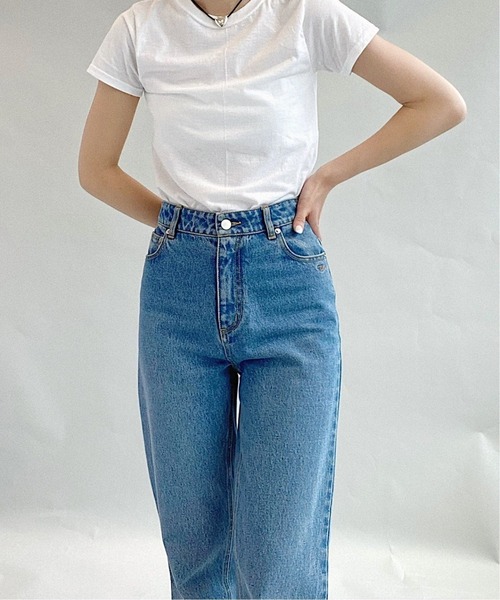 Charles Chaton（シャルルシャトン）の「《追加》forever デニムパンツ（デニムパンツ・レディース・ブルー・36/34）」の7枚目の写真