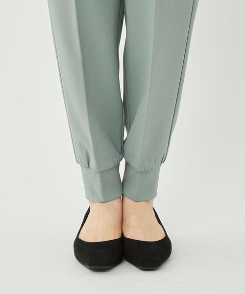 green label relaxing（グリーンレーベルリラクシング）の「ジョガー パンツ（その他パンツ・レディース・ライトブルー/ブラック/モカ・38/36）」の10枚目の写真