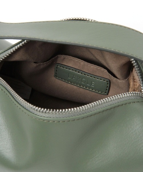 LAKOLE(ラコレ)の「ワンハンドルスクエアショルダーバッグ / 299470(ショルダーバッグ・レディース・ブラック/イエロー/グリーン/ブラウン系その他・FREE)」の7枚目の写真