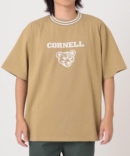 JOURNAL STANDARD relume(ジャーナルスタンダード レリューム)の「【CORNELL / コーネル】別注 カレッジプリントTシャツ 3(Tシャツ/カットソー・メンズ・ホワイト/ネイビー/キャメル・MEDIUM/LARGE)」の15枚目の写真