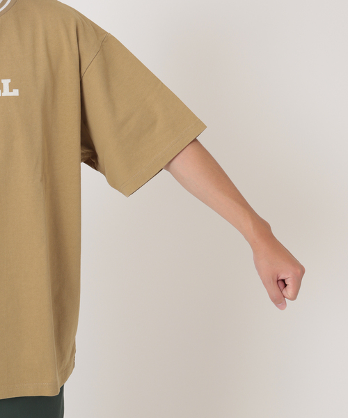 JOURNAL STANDARD relume(ジャーナルスタンダード レリューム)の「【CORNELL / コーネル】別注 カレッジプリントTシャツ 3(Tシャツ/カットソー・メンズ・ホワイト/ネイビー/キャメル・MEDIUM/LARGE)」の20枚目の写真