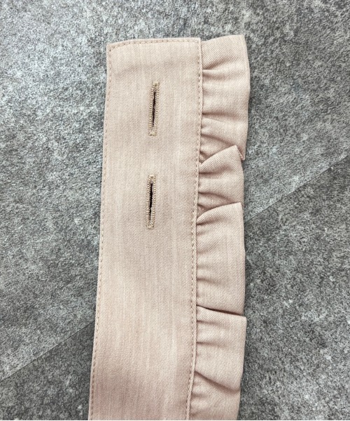 apres jour（アプレジュール）の「フロントボタンジャンスカ２【ZOZOTOWN限定アイテム】（ジャンパースカート・レディース・ブラック/ダークブルー/ピンクベージュ・SMALL/MEDIUM/X-LARGE）」の16枚目の写真