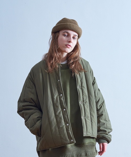 Universal Style Wear（ユニバーサルスタイルウェア）の「Universal Style Wear チェコ ジャケット（ミリタリージャケット・メンズ・ブラック/カーキ/ライトカーキ/グレイッシュベージュ・MEDIUM/LARGE/X-LARGE）」の3枚目の写真