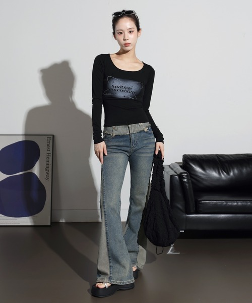 セール】エンボス加工ストリングシャーリンクロスバッグ