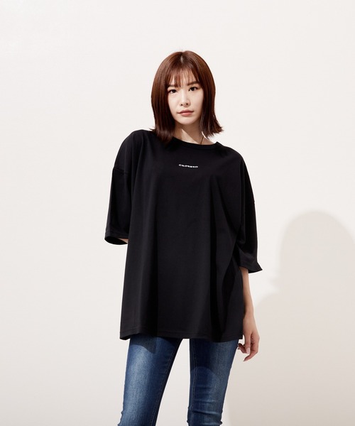 VIBGYOR(ヴィブジョー)の「サガラ刺繍 半袖 C/N(BEY)(Tシャツ/カットソー・メンズ・ホワイト/ブラック/ロイヤルブルー・MEDIUM/LARGE)」の2枚目の写真