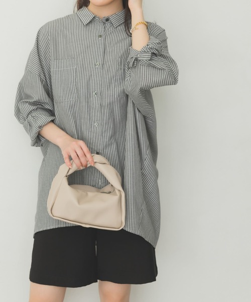 RODE SKO（ロデスコ）の「ツイストハンドルショルダーバッグ（ショルダーバッグ・レディース・ブラウン/アイボリー/グリーン系その他・ONE）」の9枚目の写真