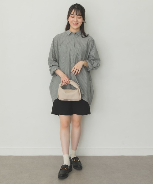 RODE SKO（ロデスコ）の「ツイストハンドルショルダーバッグ（ショルダーバッグ・レディース・ブラウン/アイボリー/グリーン系その他・ONE）」の10枚目の写真