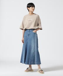 AVIREX | 【WEB&DEPOT限定】REMAKE DENIM SKIRT/ リメイクデニムスカート(スカート)